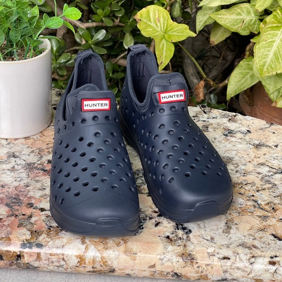 Hunter Kids Water Shoe Navy Size 3 Unisex new without tags - Picture 4 of 9